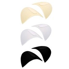 Contoured Shoulder Inserts for Garment Shaping, Touch-Close Support