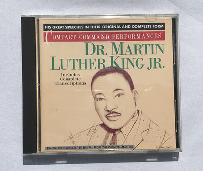 Dr. Martin Luther King, Jr.   His Great Speeches (CD) RARE  *NEAR MINT DISC* 
