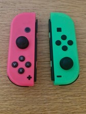 Official Nintendo Switch Joy-Con Controller Pair Original Tested and Working