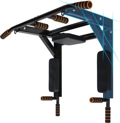 Multifunctional Wall Mounted Pull up Bar/Chin up Bar,Dip Station for Indoor Home