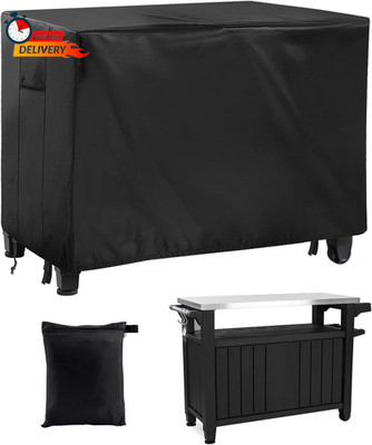 Outdoor Dining Cart Cover - 54''L*23''W*35''H Grill Covers for Keter Unity XL