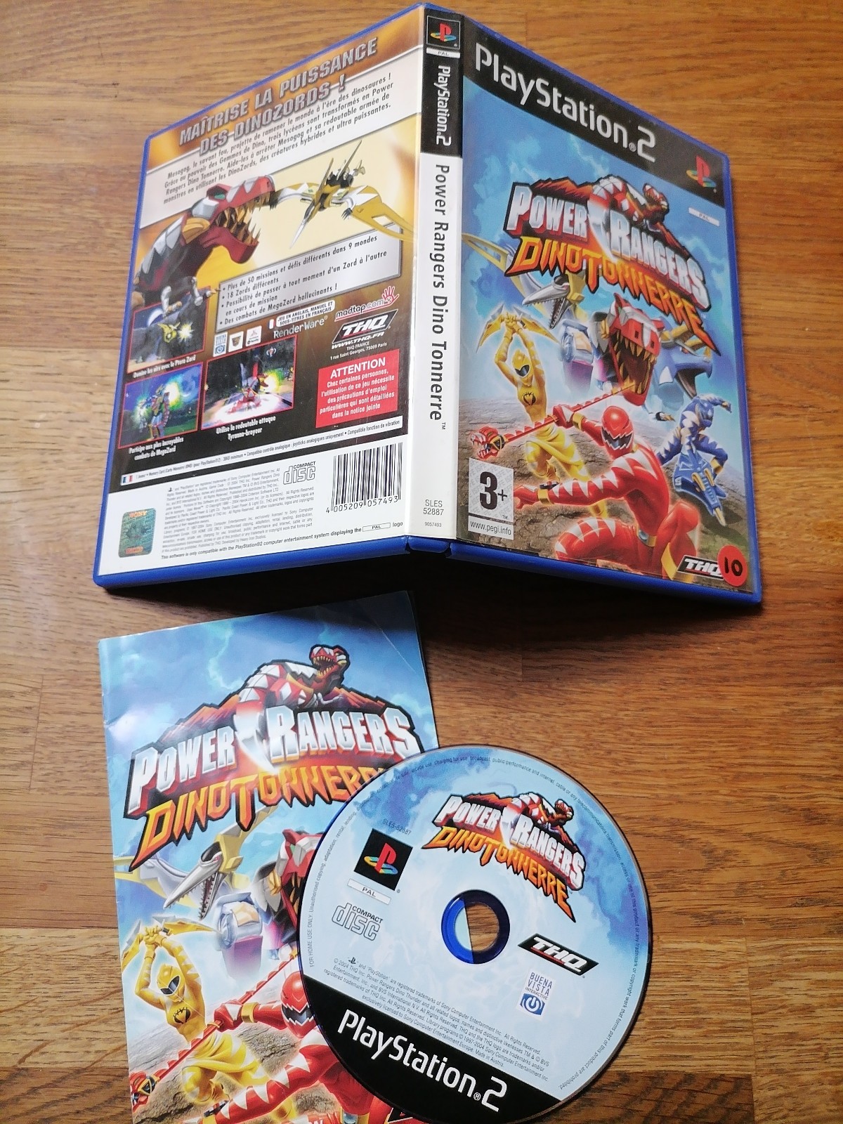 Power Rangers Dino Tonnerre VF [Complet] PS2