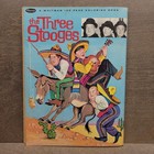 The Three Stooges Coloring Book by Whitman 128 Pages Vintage 1964 Authorized — photo 3