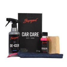 Supagard Deicer AntiFreeze kit Screen Wash Ice Scraper 500ml Winter Car Kit