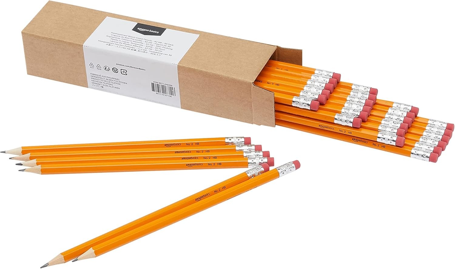 S With Erasers For Writing And Drawing  30 Count