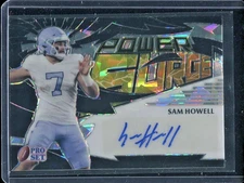 2022 Leaf Pro Set Metal Sam Howell Power Surge Prismatic Black Auto SP /25