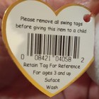 Ty Beanie Babies Valentino Bear Plush Beanbag White w/ Red Heart Vintage 1993 — photo 5
