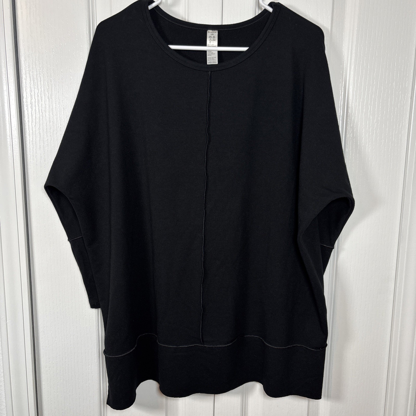 Spanx Perfect Length Pullover Sweatshirt Dolman 3… - image 2