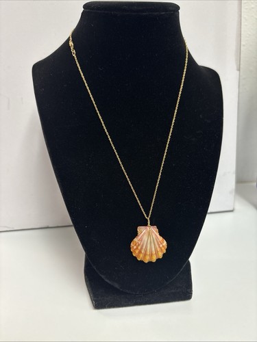 Hawaiian Sunrise Shell 1/20 14k GF 18” Chain ~ Handmade ~ KONA, HAWAII ~ READ
