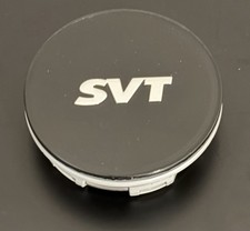 Oem Ford Svt Wheel Center Cap Black Silver Single Cap