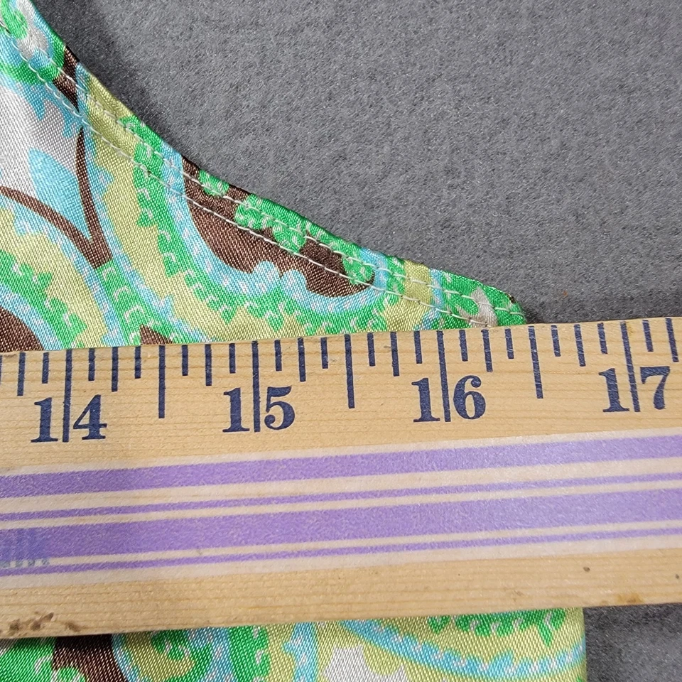 Heart & Soul 佩斯利迷彩上衣蕾丝装饰波西米亚背心衬衫婴儿娃娃特大号  — 第 3/4 张图片