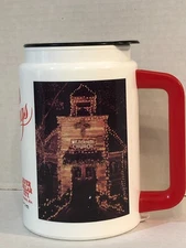 VTG $1 Refill Silver Dollar City Interior lid mug grandfathered Whirley