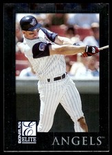 Tim Salmon 1998 Donruss Elite #37 Angels MLB READ FREE SHIPPING AutographDen