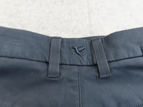 Birddogs Hose Herren 32x30 grau gewebt Stretch Khakis gefüttert Reißverschlusstasche Freizeit - Bild 11 von 13