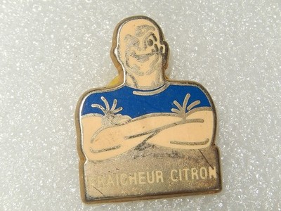 Pin's BLAU FRISCH ZITRONE - Signiert POF METARGENT PARIS