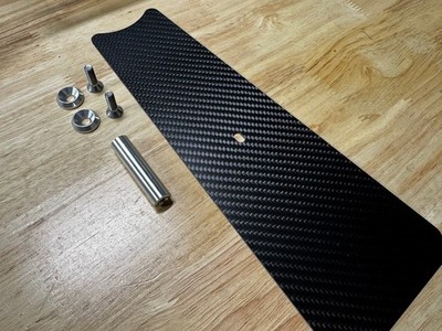 FLP Carbon Fiber Front Frame Cover   Honda Ruckus /zoomer / gy6 /wire tuck