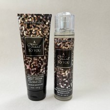 Bath  Body Works A Toast To You Mist  Body Cream Set