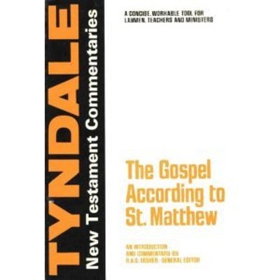 Gospel According to St. Matthew Paperback Randolph V. Tasker