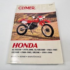Honda XR200 Service Manual 1986-2002 Motorcycle | Cyclepedia
