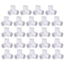 24-Pack 3/4 in. 3-Way SCH40 PVC Fittings Furniture-Grade