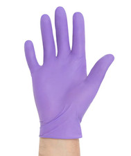 Halyard Purple Nitrile Exam Gloves, Size X-Small 55080, Case of 1000