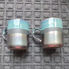 2 La Rochelle Be Amazing Iridescent Stoneware...