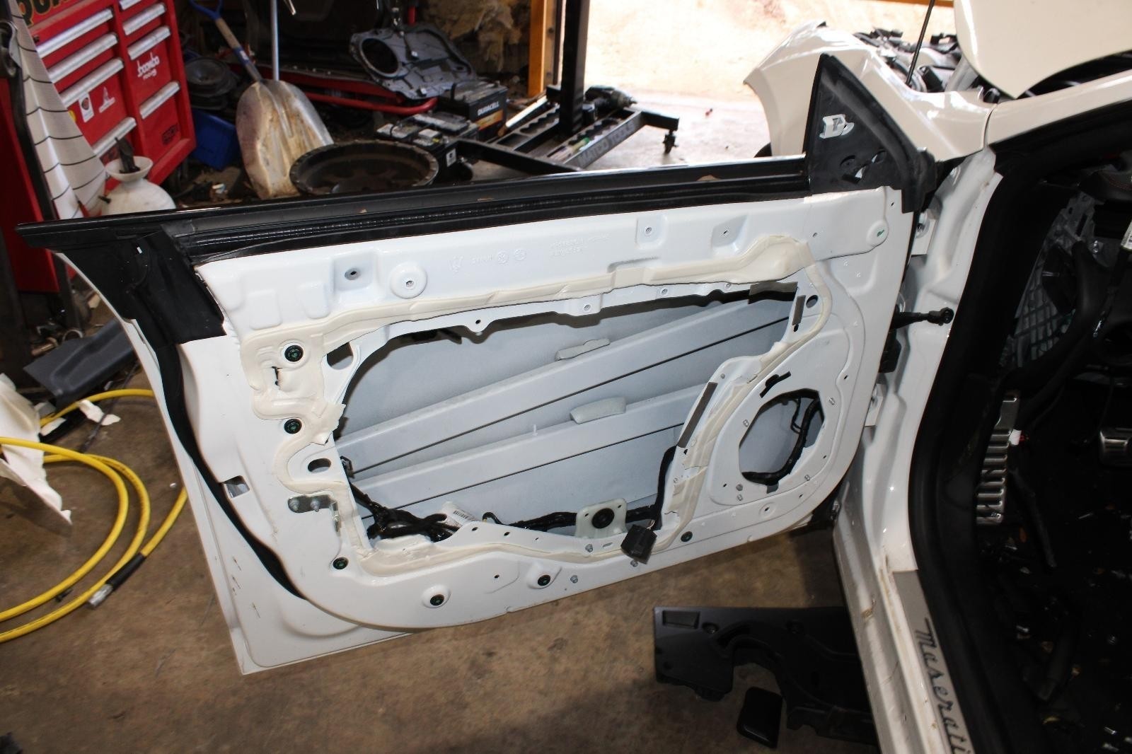 Maserati Quattroporte 2014-2021 Front Left Door panel White