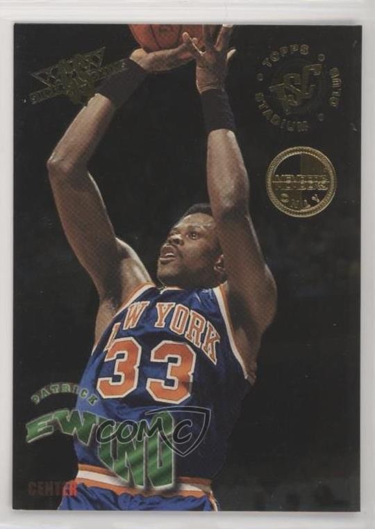 1994-95 Topps Stadium Club Super Skills Members Only Patrick Ewing #21 HOF g2x