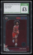 2019-20 Hoops Premium Stock #204 Coby White Image Variation