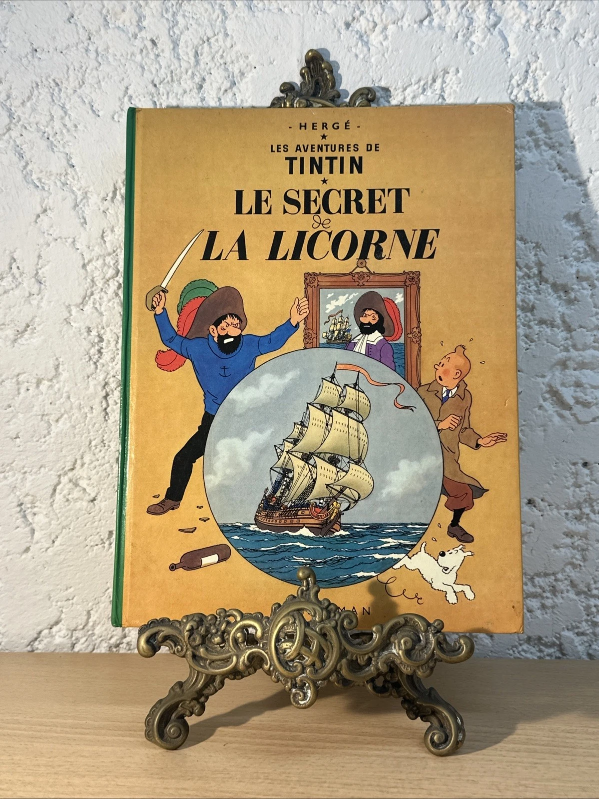 BD Les Aventures De Tintin Le Secret De La Licorne Hergé Casterman 1947