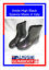 thumbnail 1  - Smart Italian Ladies Ankle Gumboots Size 5 6 7 8 9 10 Wellies Gum Boots Womens