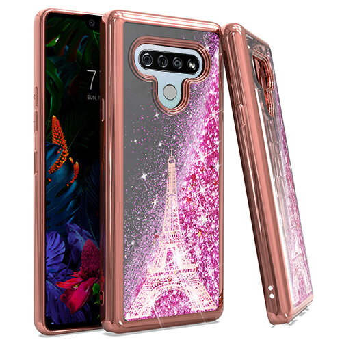 Tempered Glass / Liquid Motion Cover Phone Case For LG Stylo 6 LM-Q730TM - Picture 3 of 8