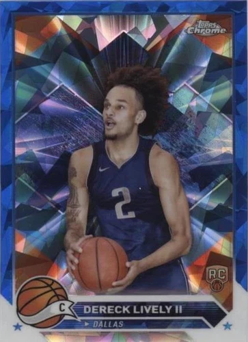 2023-24 Topps Chrome Sapphire Edition - Dereck Lively #92