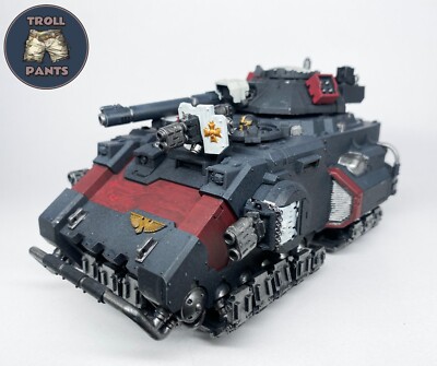 Warhammer 40k - Space Marines - Black Templars - Gladiator Lancer - Painted