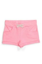 Cynthia Rowley Kids-Girls Pink French Terry Shorts Size 7/8