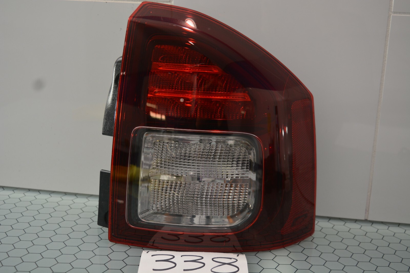 14 15 16 17 Jeep Compass PASSENGER Side Tail Light Used Rear Lamp #338-T 