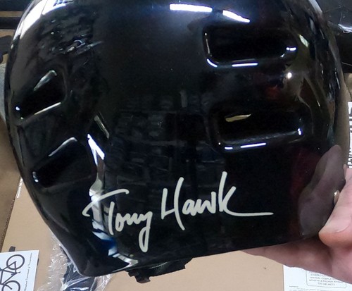 NOS Vintage TSG Tony Hawk Skateboard Helmet Black Large/X-Large New Old Stock - Picture 2 of 2