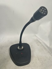 K&m 29390 Gooseneck Table Base With Gooseneck Mic
