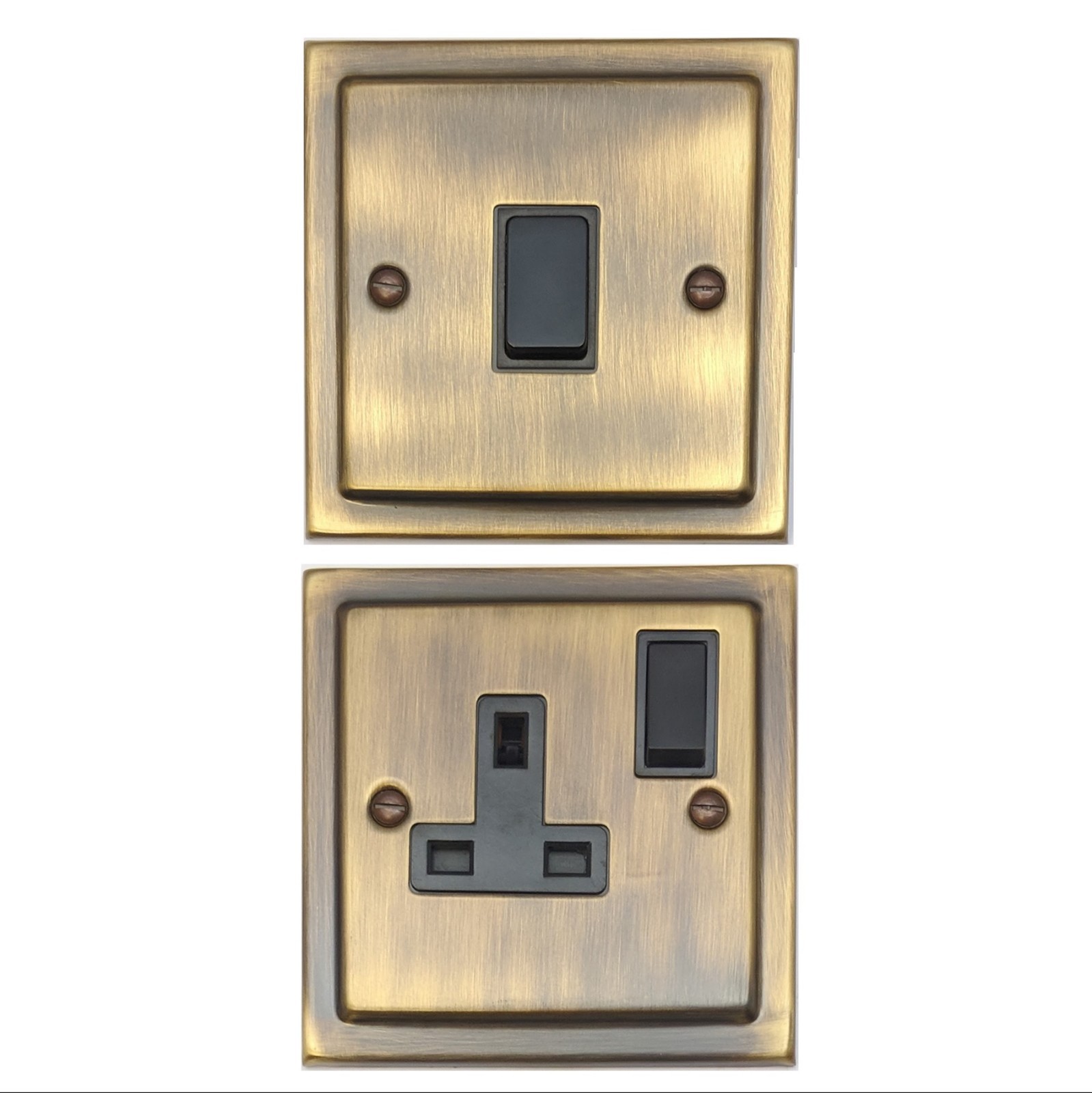 G&H Trimline Plate Antique Brass Light Switches, Dimmers, Plug Sockets, Toggles eBay