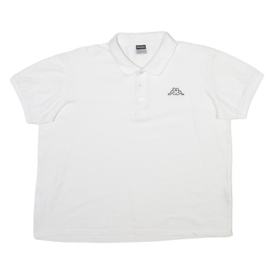 KAPPA Herren Polo Shirt Weiß M