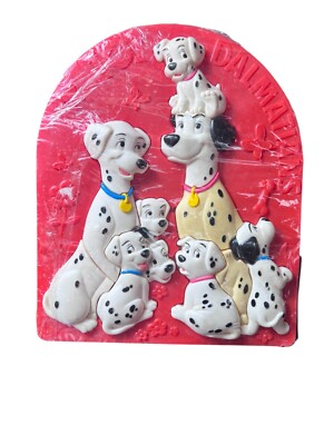 Vintage 1993 Disney 101 Dalmatians 3D Puzzle   Perdita & Pongo Mattel Dogs