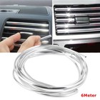 <!--F#f_0-->6 Meter Car Door Edge Chrome Moulding Trim Strip Scratch Guard Protector Silver<!--F/-->