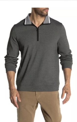 Perry Ellis Mens Sweater Quarter Zip 