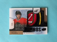 2015-16 Ice. Artemi Panarin Relic Jumbos Patch . 5 Colors !! SSP  #2/3 !!