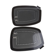 2x Car Side Mirror Glass Heater Heated Defogger Pad Mat Quick Warm 13W