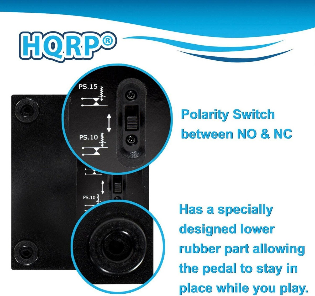HQRP Sostenere Del Pedale per Casio CTK-2090 CTK2090 CTK-2400 CTK2400 CTK-4400 e