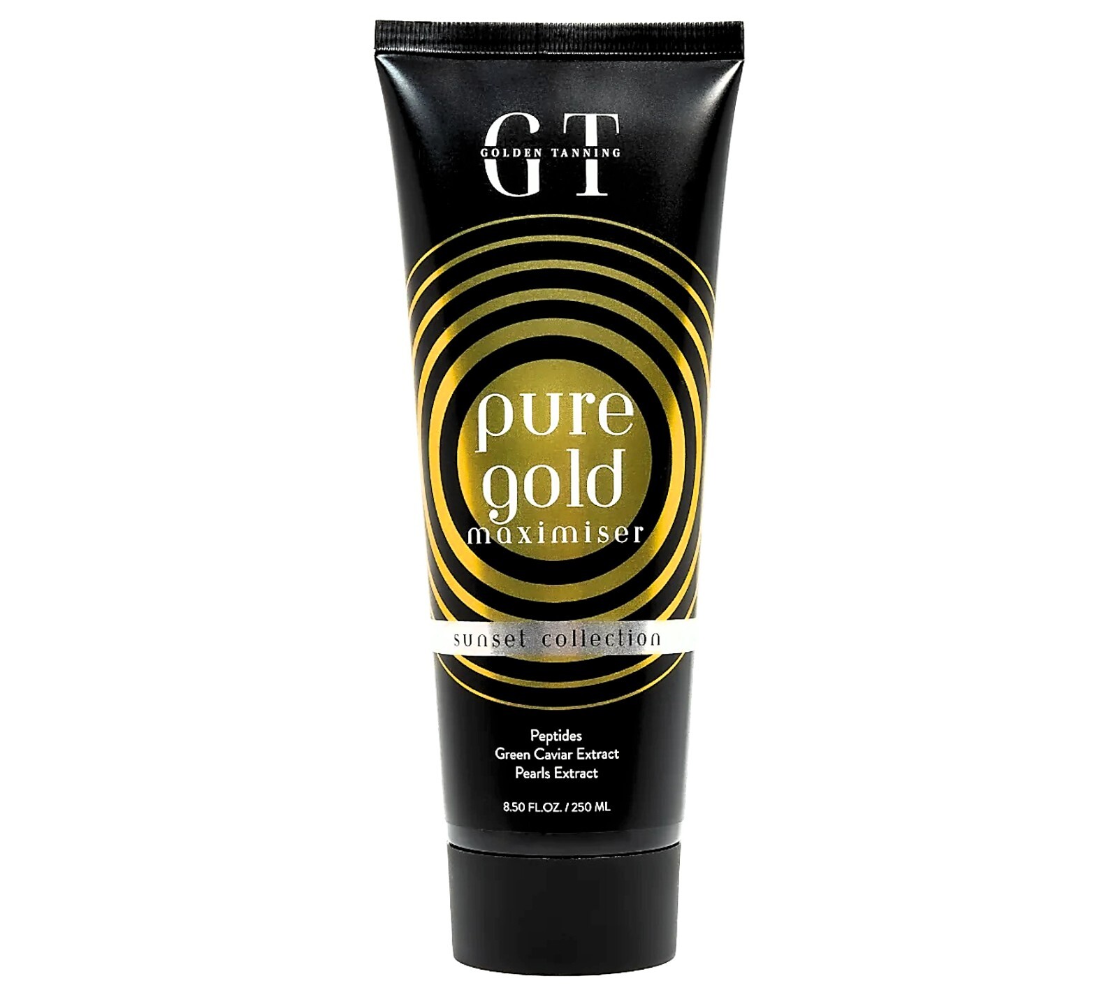 Golden Tanning  PURE GOLD MAXIMISER   Sunbed Lotion 250ml - Fast Dispatch
