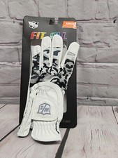 Wilson Staff Fit All LEFT HAND CAMO Black Gray White Junior Golf Glove NEW