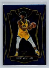 2020-21 Panini Select #184 James Wiseman Golden State Warriors Rookie