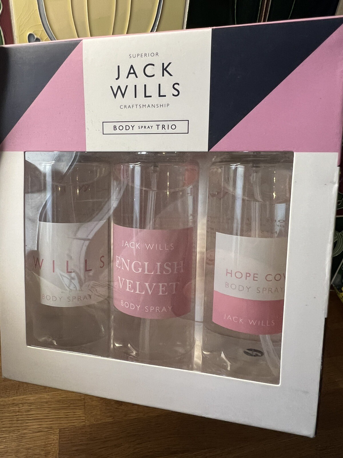 Jack Wills Hope Cove Women's Body Spray Trio Discontinued English